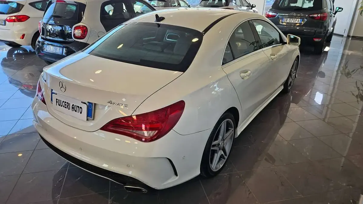 Usata Mercedes CLA250 Premium 211 CV (155 kW) 2014 Bianco Berlina