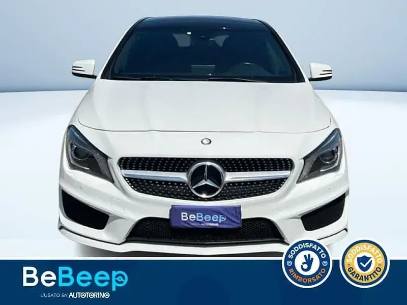 Usata Mercedes CLA220 Premium 177 CV (130 kW) 2016 Bianco Coupé