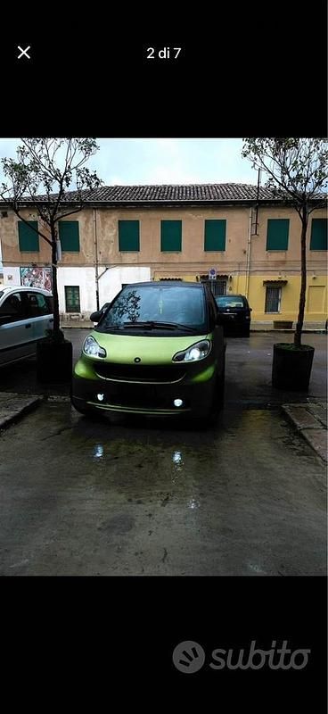 Usata Smart ForTwo Coupé 71 CV (52 kW) 2012 Verde Coupé
