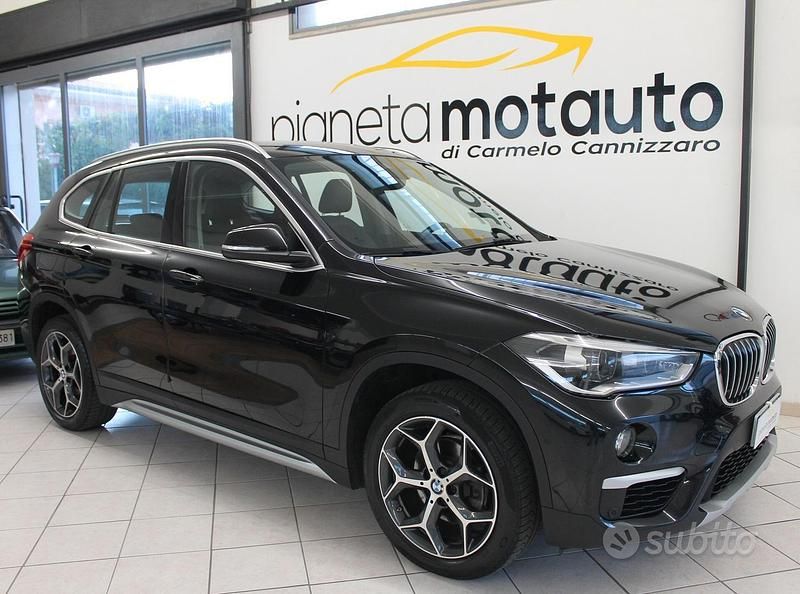 Usata BMW X1 M Sport 150 CV (110 kW) 2018 Nero SUV