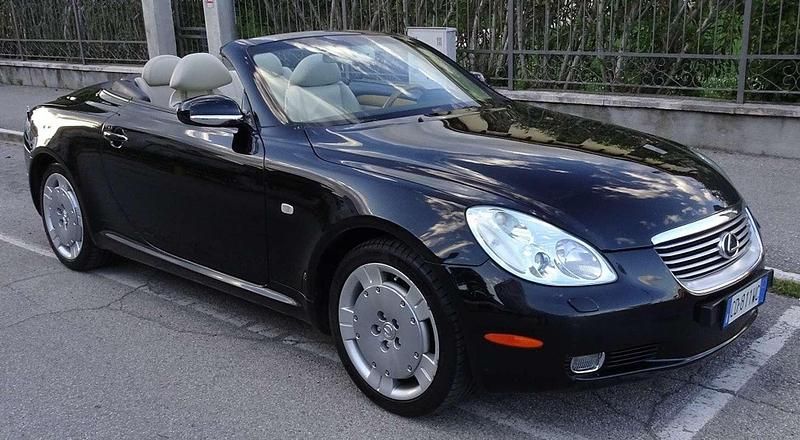 Usata Lexus SC430 286 CV (210 kW) 2002 Nero Cabrio