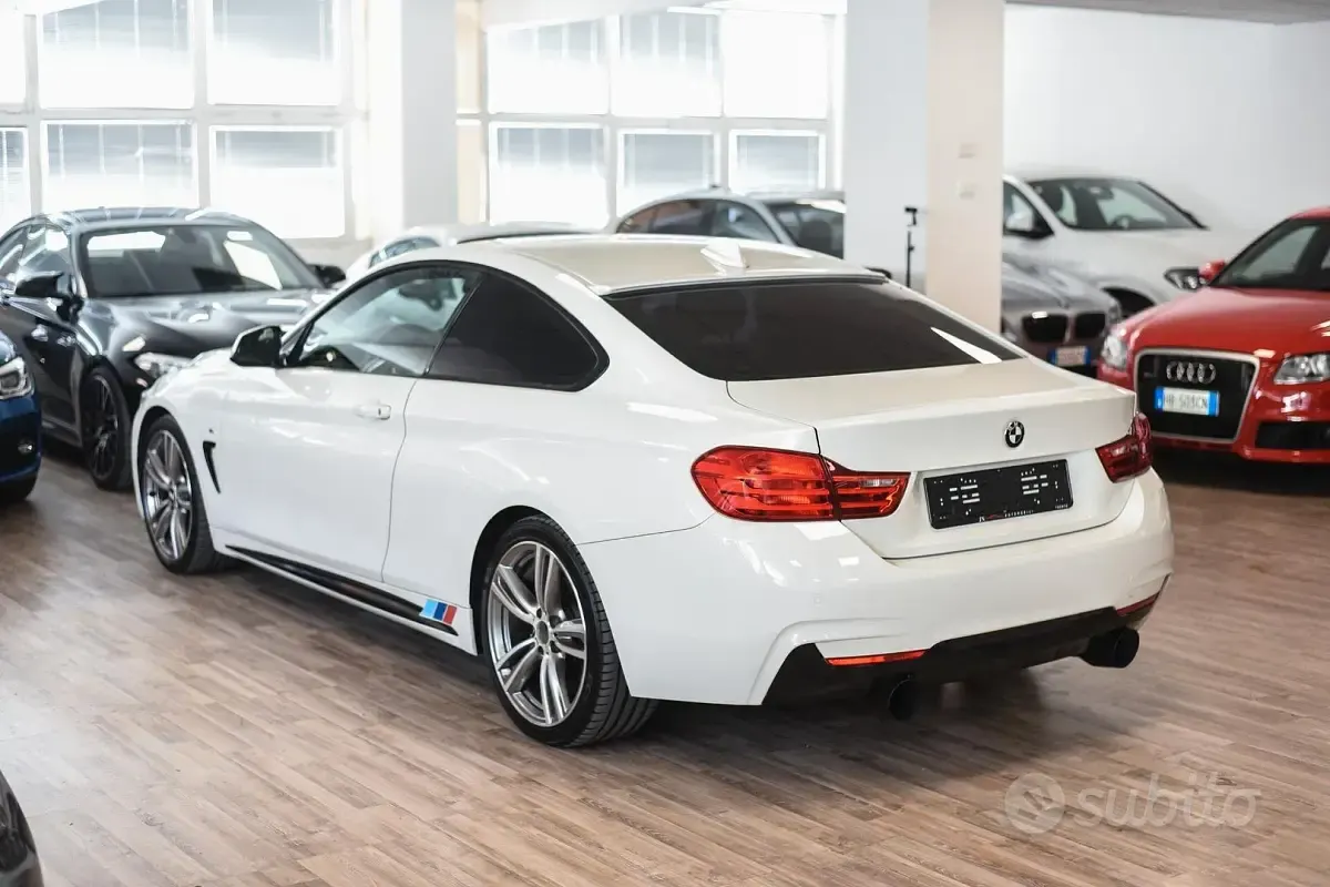 Usata BMW 428 M Sport 245 CV (180 kW) 2014 Bianco Coupé