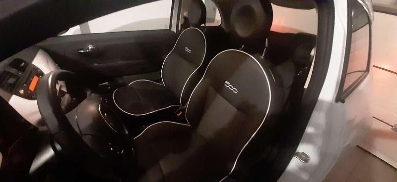 Usata Fiat 500 Lounge 75 CV (55 kW) 2007 Bianco Utilitaria