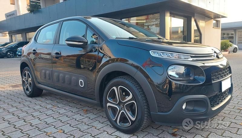 Usata Citroën C3 Feel 75 CV (55 kW) 2018 Nero Berlina