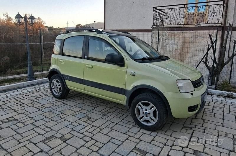 Usata Fiat Panda 4x4 Climbing 2005 Verde Utilitaria
