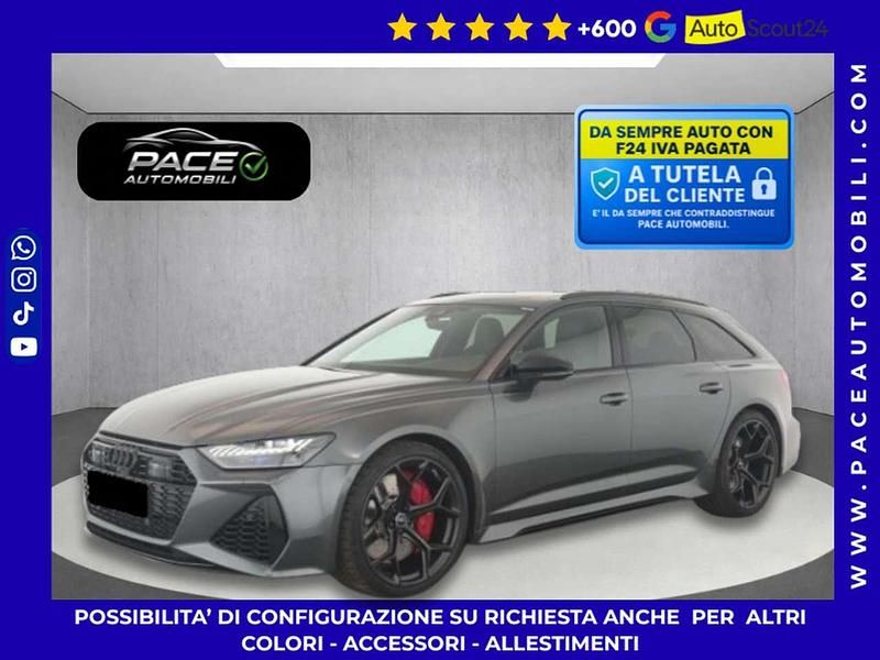 Nero Usata 2024 Audi RS6 Performance Station wagon | 127.000 € (Super prezzo) - Immagine 1/2