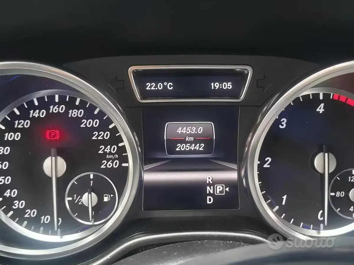 Usata Mercedes ML250 204 CV (150 kW) 2013 Nero SUV