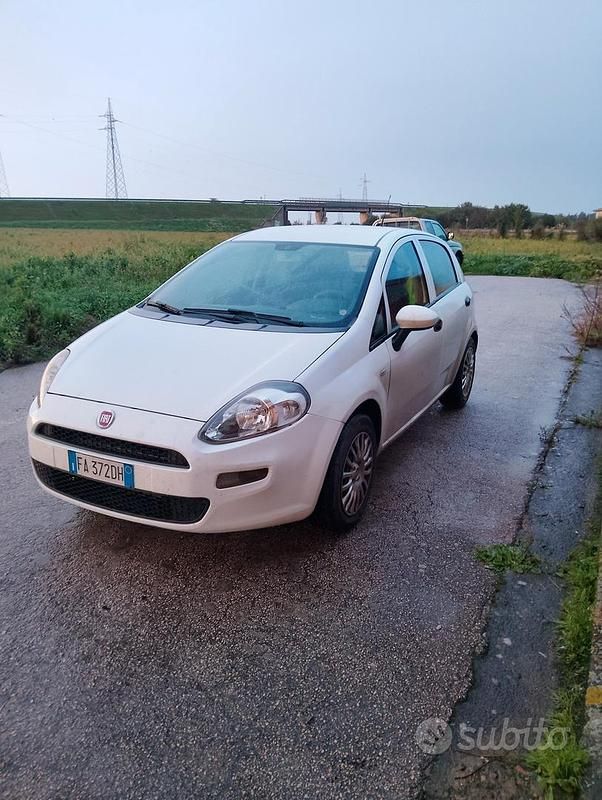 Usata Fiat Punto 2015 Bianco Utilitaria