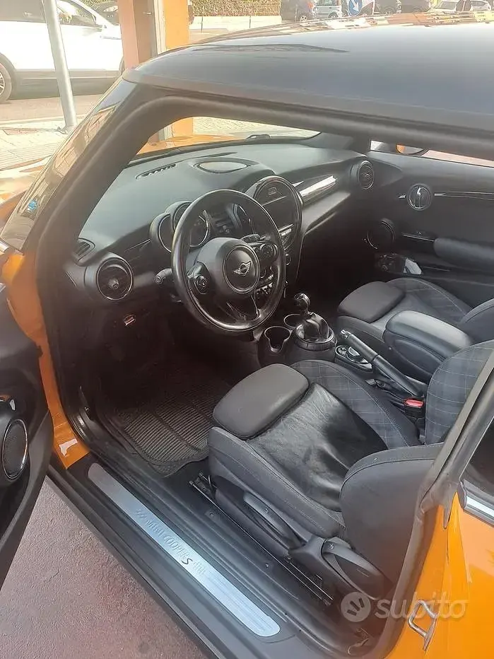 Usata Mini Cooper S 192 CV (141 kW) 2014 Arancione Utilitaria