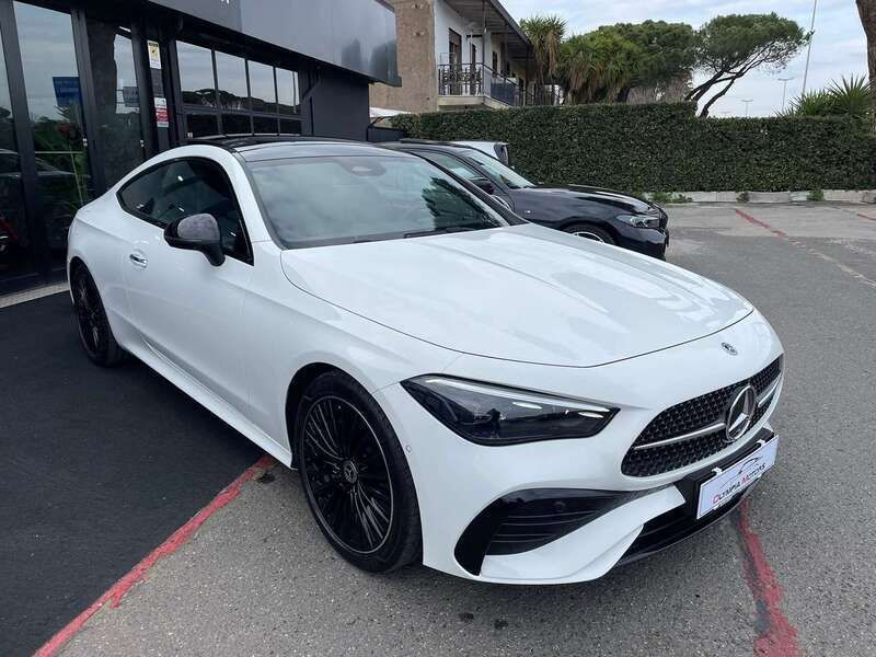 Usata Mercedes CLE200 Premium 204 CV (150 kW) 2024 Bianco Coupé