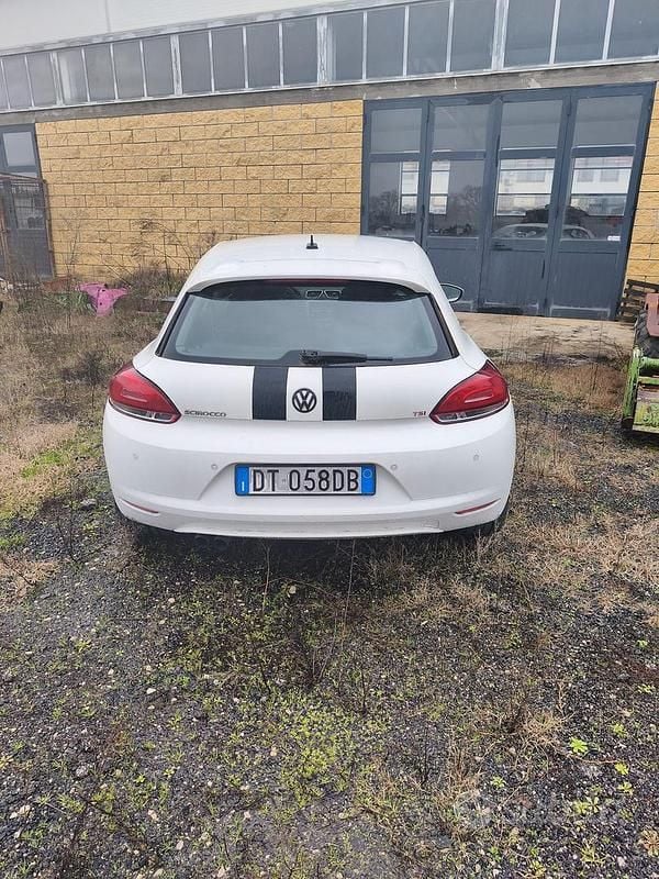 Usata VW Scirocco 120 CV (88 kW) 2008 Bianco Coupé