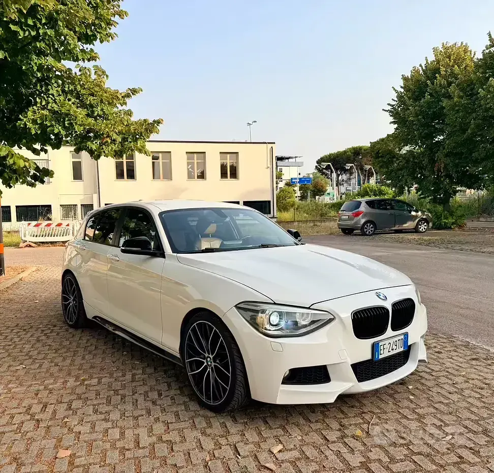Usata BMW 118 M Sport 143 CV (105 kW) 2012 Bianco Utilitaria