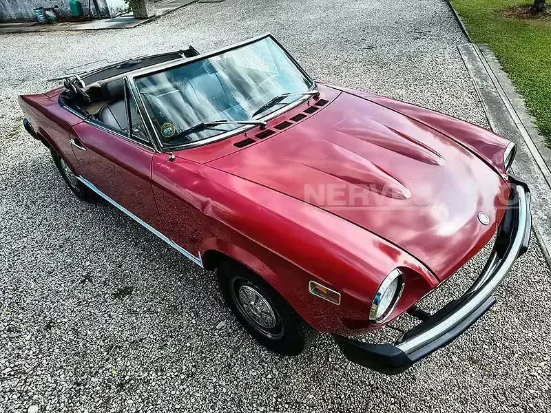 Usata Fiat 1800 118 CV (86 kW) 1970 Rosso Cabrio