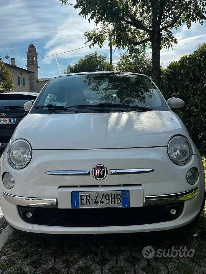 Usata Fiat 500 69 CV (50 kW) 2013 Bianco Coupé