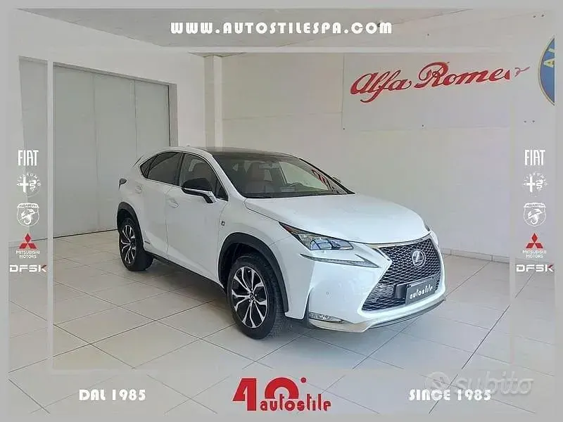 Usata Lexus NX300h Sport Line 197 CV (144 kW) 2016 Bianco SUV