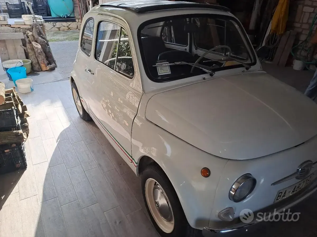 Usata Fiat 500 1960 Bianco Utilitaria