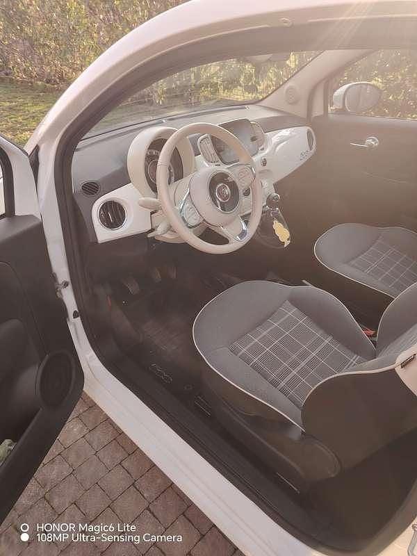 Usata Fiat 500 Collezione 69 CV (50 kW) 2019 Bianco Utilitaria
