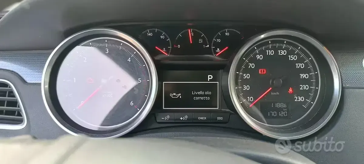 Usata Peugeot 508 163 CV (119 kW) 2014 Bianco Berlina