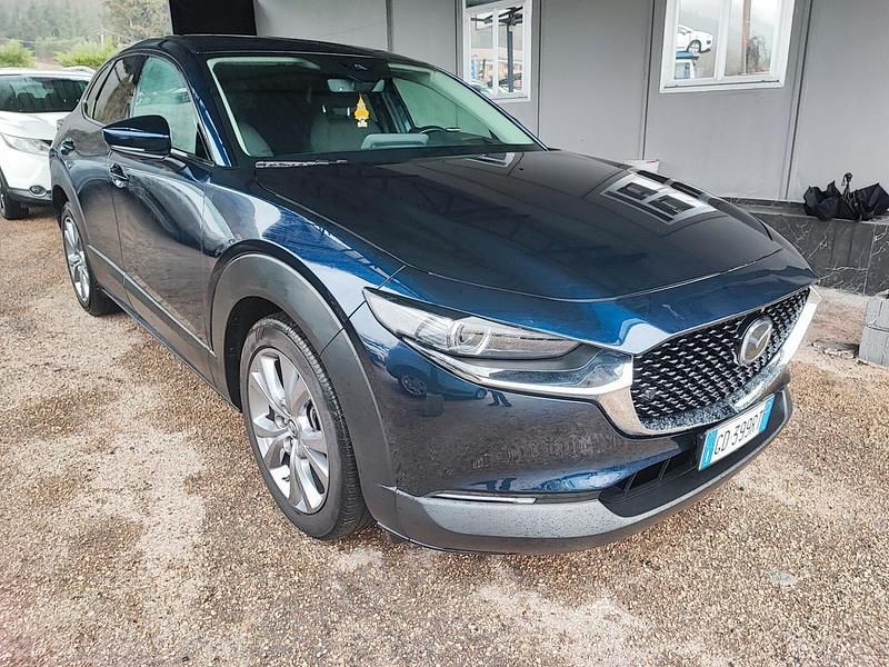 Usata Mazda CX-30 Exclusive 150 CV (110 kW) 2021 Blu SUV