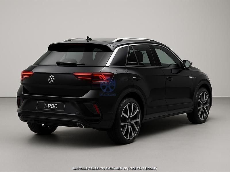 Usata VW T-Roc R-line 150 CV (110 kW) 2025 Nero SUV