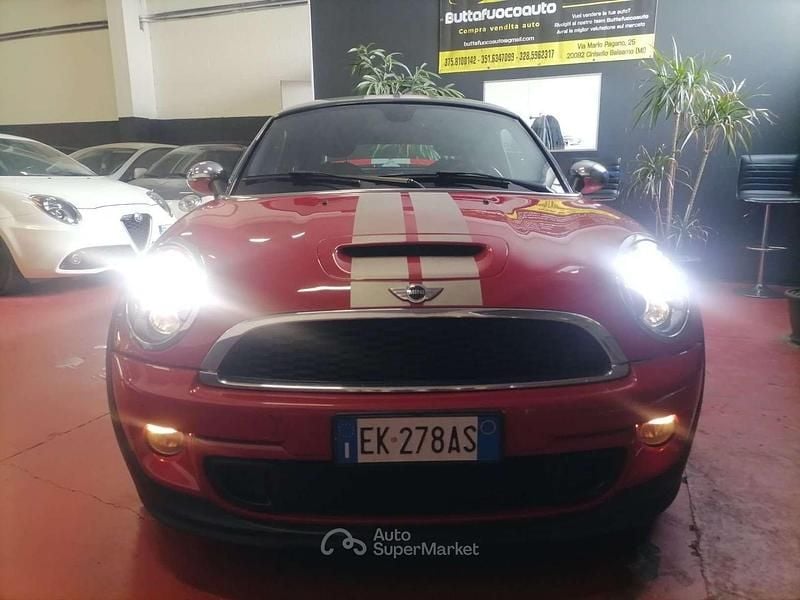 Usata Mini Cooper S Coupé 184 CV (135 kW) 2011 Rosso Coupé