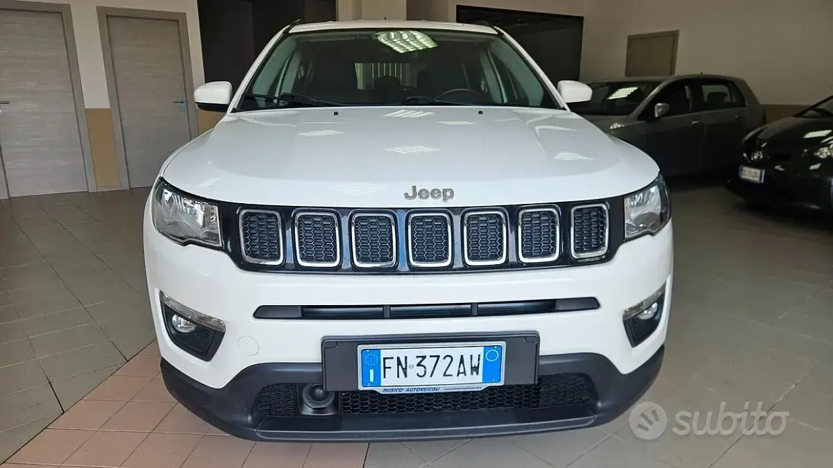 Usata Jeep Compass Longitude 140 CV (102 kW) 2017 Bianco SUV