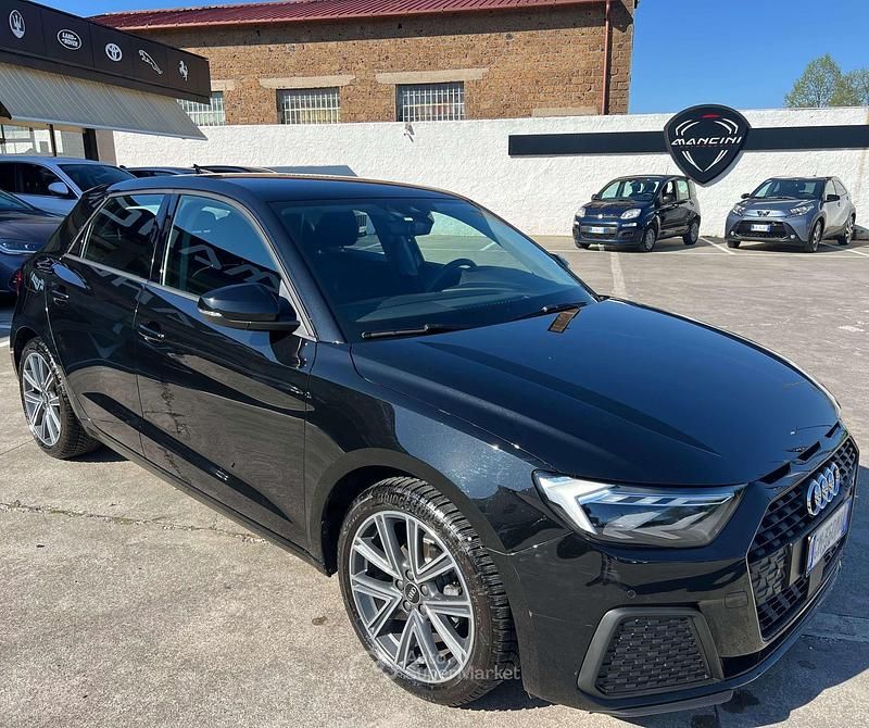 Usata Audi A1 Sportback Admired 95 CV (69 kW) 2023 Nero Utilitaria