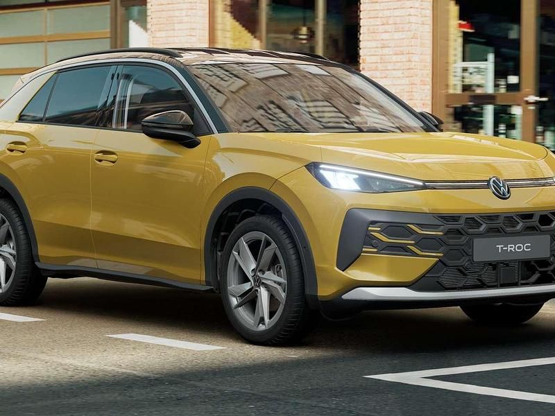 Nuova VW T-Roc Life 116 CV (85 kW) 2026 Canary yellow nero SUV