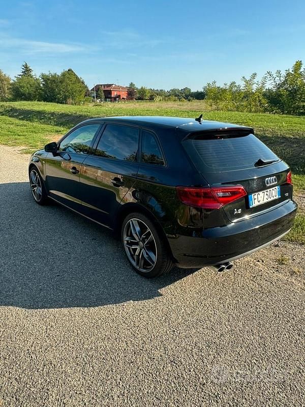 Usata Audi A3 Ambiente 150 CV (110 kW) 2016 Nero Berlina
