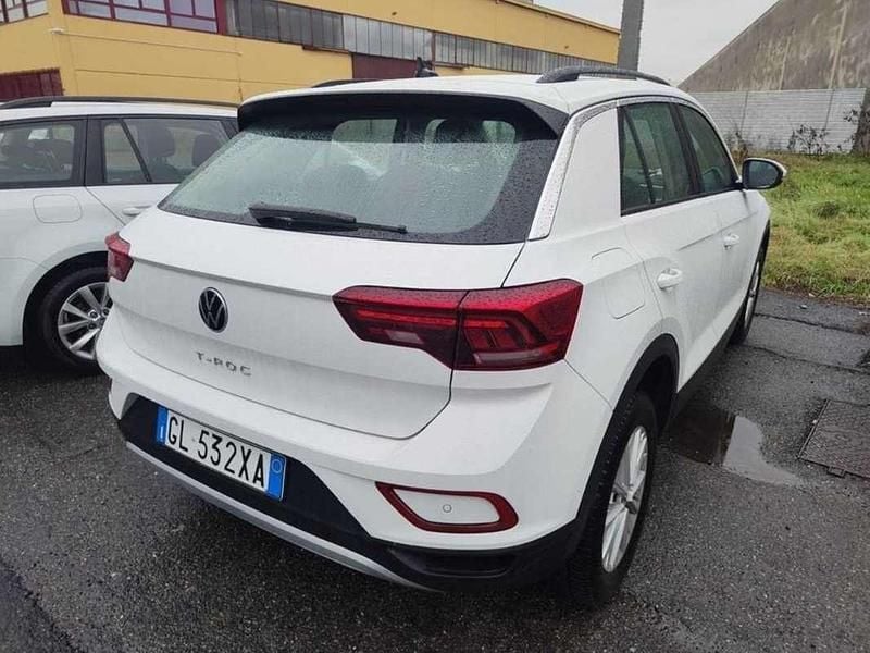 Usata VW T-Roc Life 116 CV (85 kW) 2022 Bianco SUV