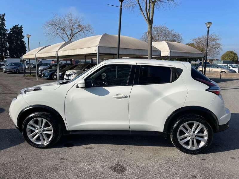 Usata Nissan Juke Acenta 110 CV (80 kW) 2015 Bianco SUV