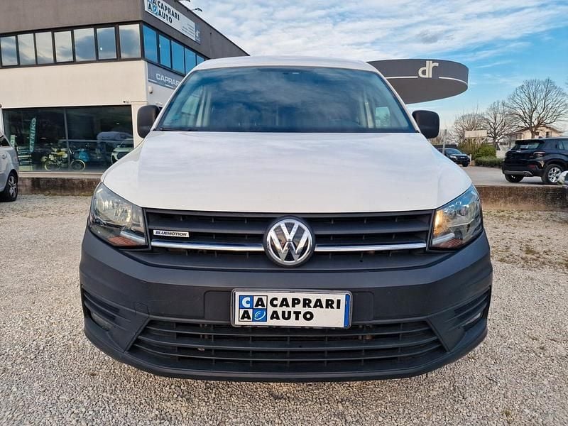 Usata VW Caddy Business 110 CV (80 kW) 2018 Bianco Monovolume