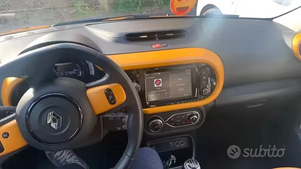 Usata Renault Twingo 65 CV (47 kW) 2019 Giallo Utilitaria