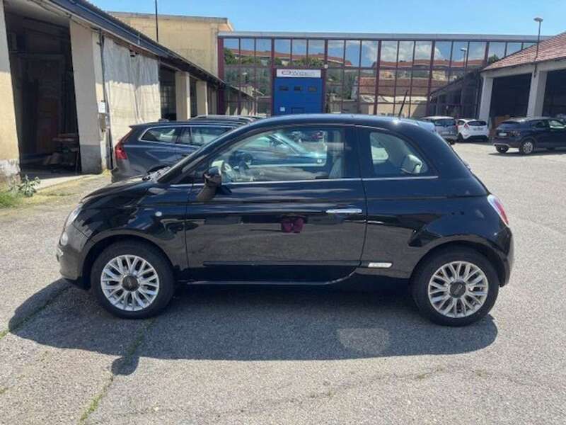 Usata Fiat 500 Lounge 69 CV (50 kW) 2015 Nero Utilitaria