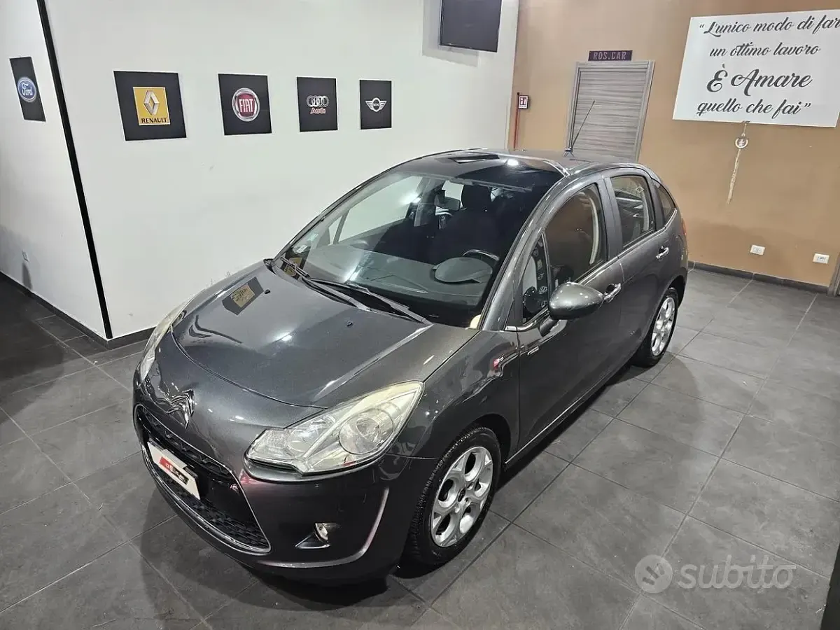 Usata Citroën C3 Exclusive 68 CV (50 kW) 2013 Grigio Berlina