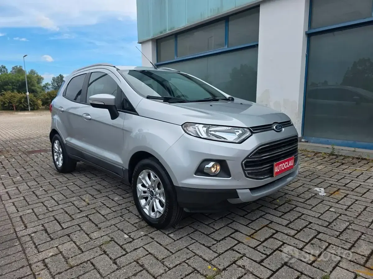 Usata Ford Ecosport Titanium 95 CV (69 kW) 2016 Grigio SUV