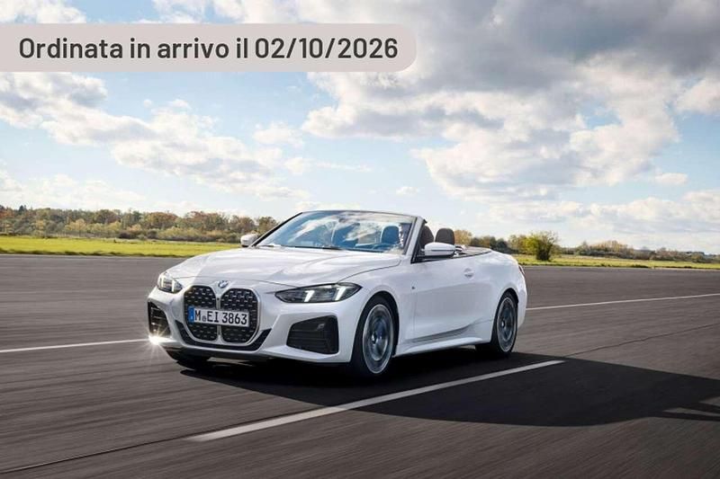 Usata BMW 420 Efficient Dynamics 190 CV (139 kW) 2024 Argento Cabrio