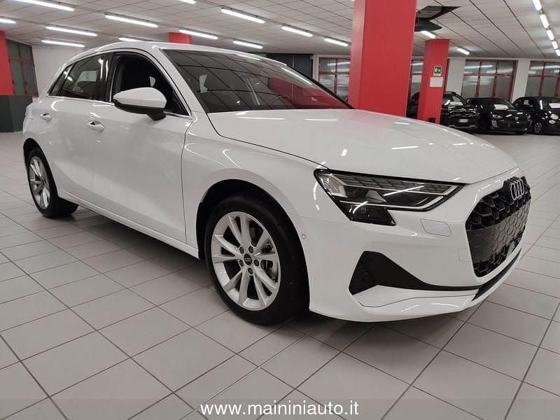 Usata Audi A3 Sportback e-tron Advanced Plus 110 CV (80 kW) 2024 Bianco Utilitaria