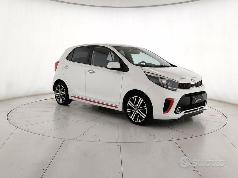 Bianco Usata 2018 Kia Picanto GT-Line Due volumi | 10.900 € (Buon prezzo) - Immagine 1/4