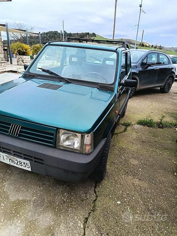 Usata Fiat Panda 4x4 50 CV (36 kW) 1992 Verde Utilitaria