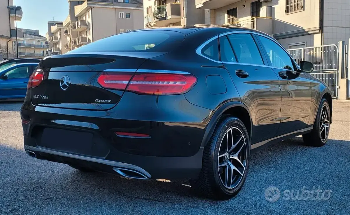 Gebraucht Mercedes GLC220 Premium 170 PS (125 kW) 2017 Schwarz Coupé