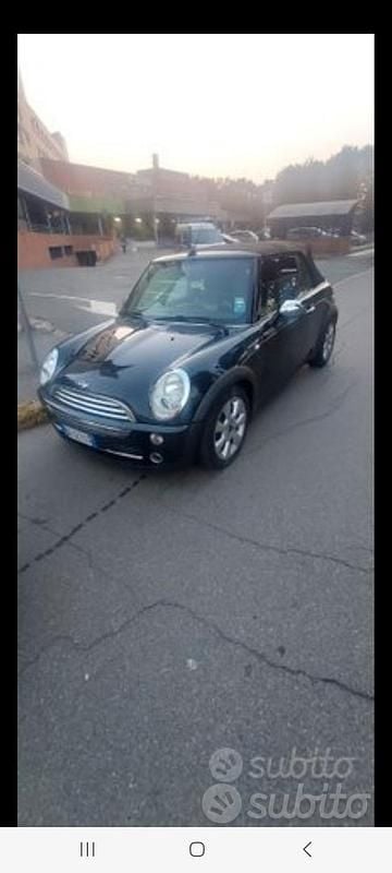 Verde Usata 2006 Mini Cooper Cabriolet Cabrio | 2000 € (Super prezzo) - Immagine 1/4