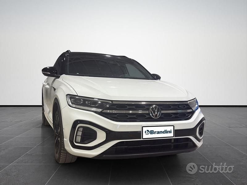 Usata VW T-Roc R-line 150 CV (110 kW) 2023 Bianco SUV