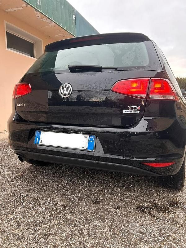 Usata VW Golf VII 110 CV (80 kW) 2017 Nero Berlina