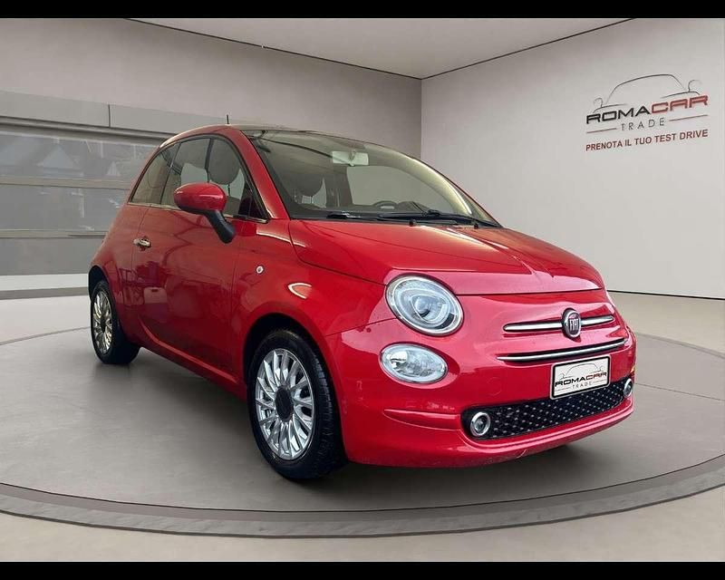 Usata Fiat 500 Lounge 95 CV (69 kW) 2018 Rosso Berlina
