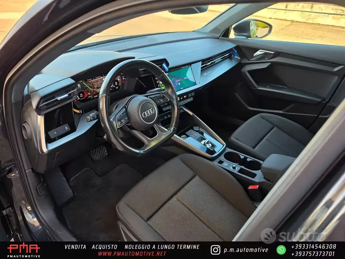 Usata Audi A3 Advanced 116 CV (85 kW) 2023 Grigio Berlina
