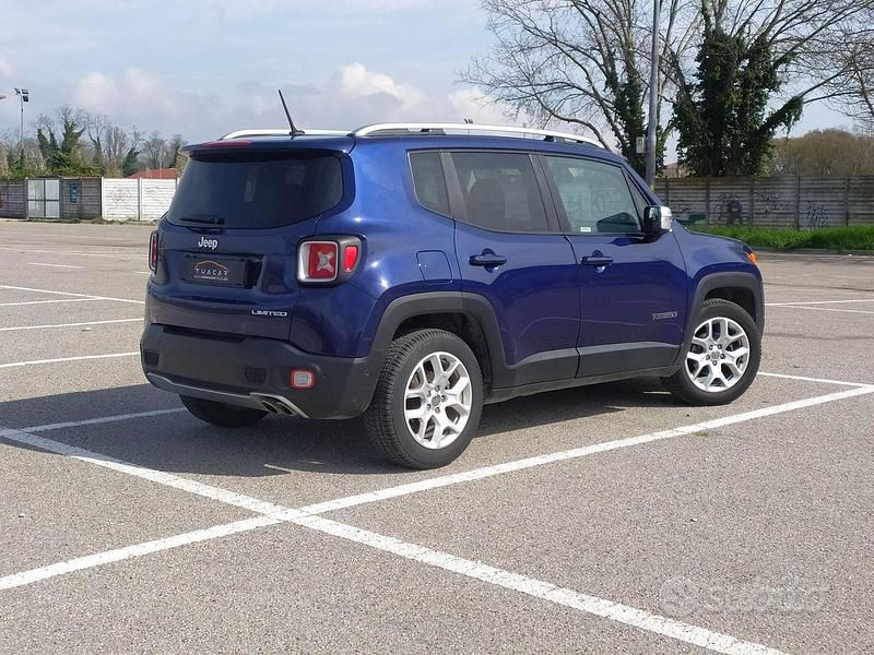 Usata Jeep Renegade Limited 120 CV (88 kW) 2017 Blu SUV
