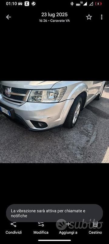 Usata Fiat Freemont 170 CV (125 kW) 2011 Grigio SUV