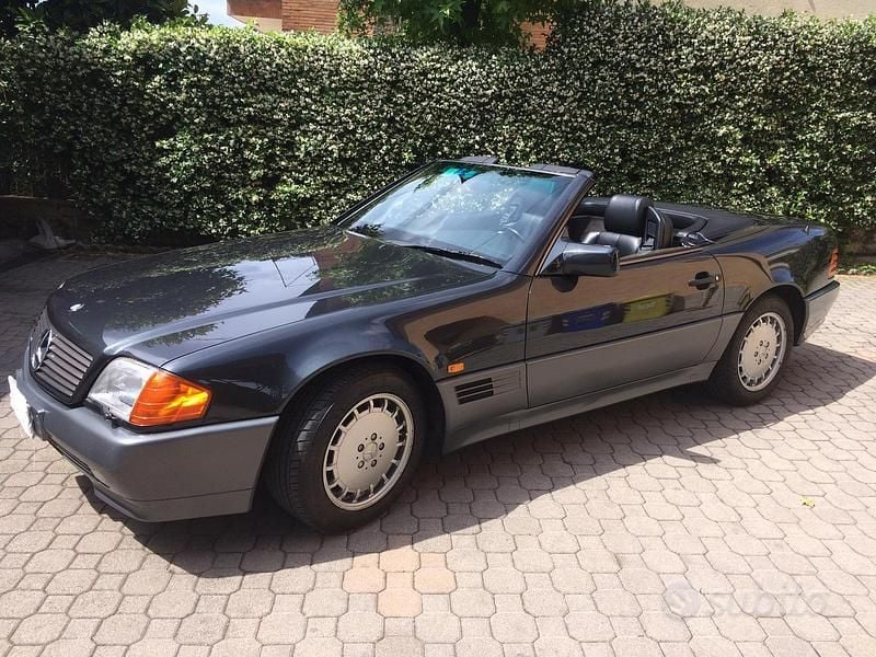 Usata Mercedes SL500 1991 Grigio Cabrio