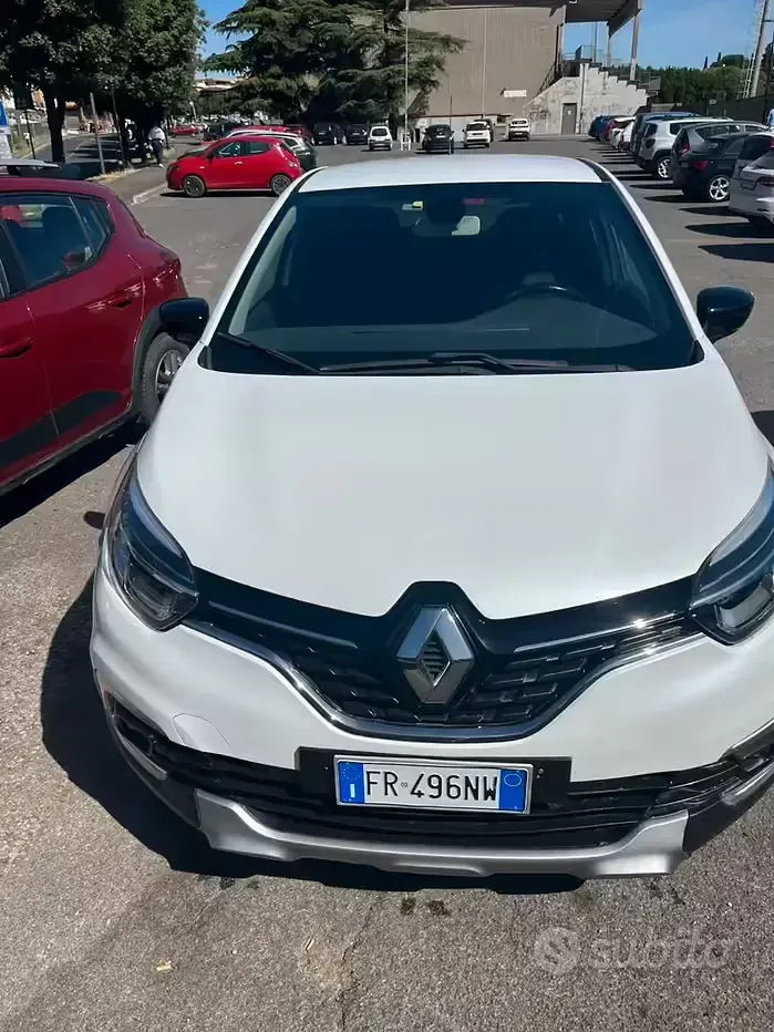 Usata Renault Captur Intens 90 CV (66 kW) 2018 Bianco SUV